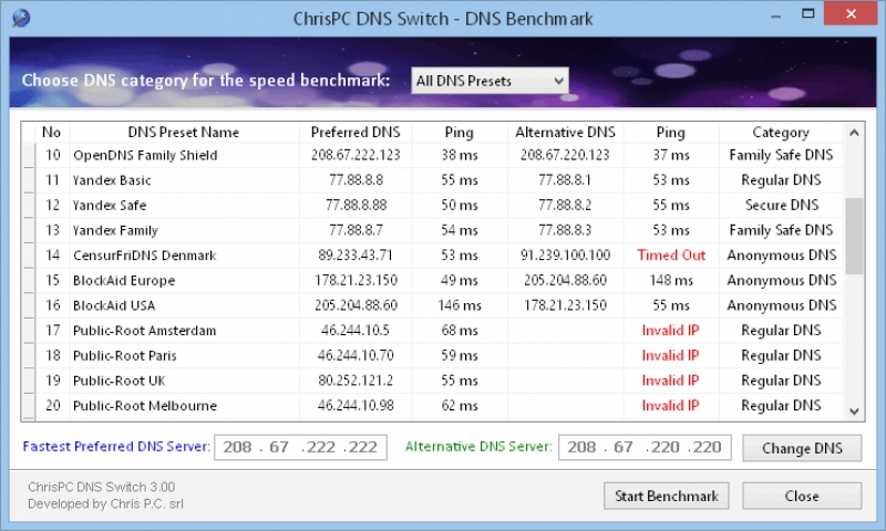 ChrisPC DNS Switch 3.30