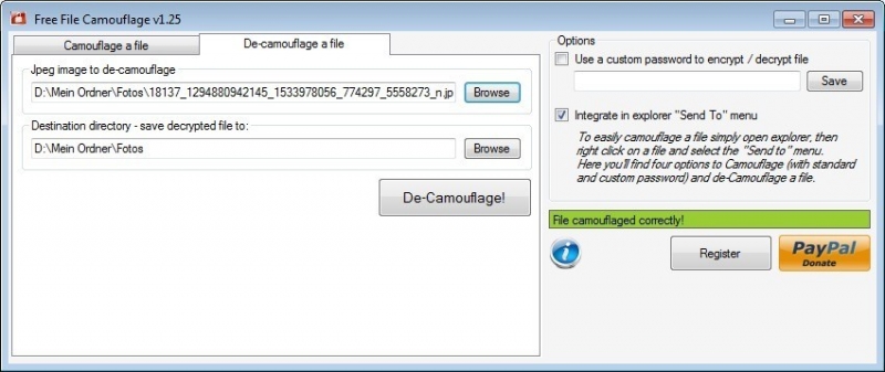 Free File Camouflage 1.25
