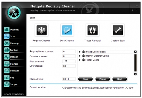 NETGATE Registry Cleaner 7.0.705.0