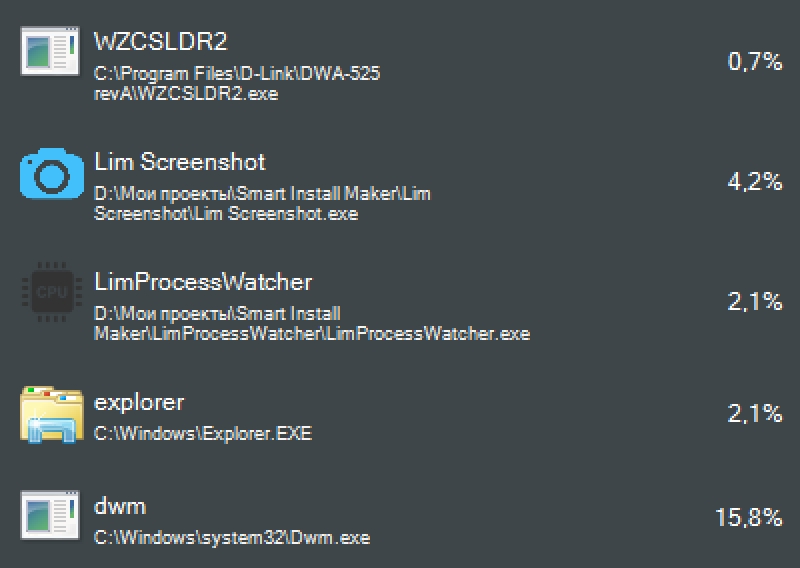 Lim Process Watcher 1.0