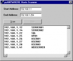 pcANYWHERE Hosts Scanner 1.01