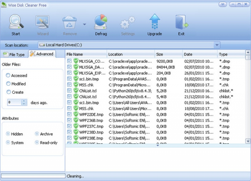 Wise Disk Cleaner Free 9.63.686