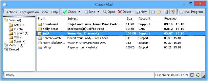 CheckMail 5.8.1