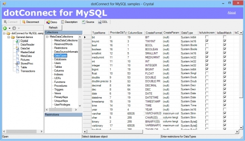 dotConnect for MySQL Express 8.16.1541
