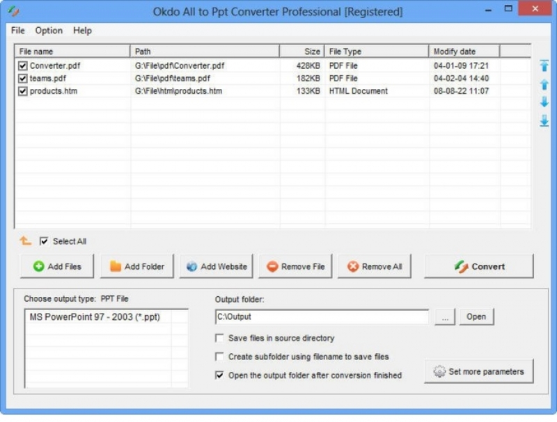 Okdo All to Ppt Converter Professional 5.4