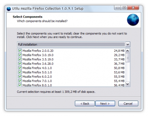 Utilu Mozilla Firefox Collection 1.1.8.0