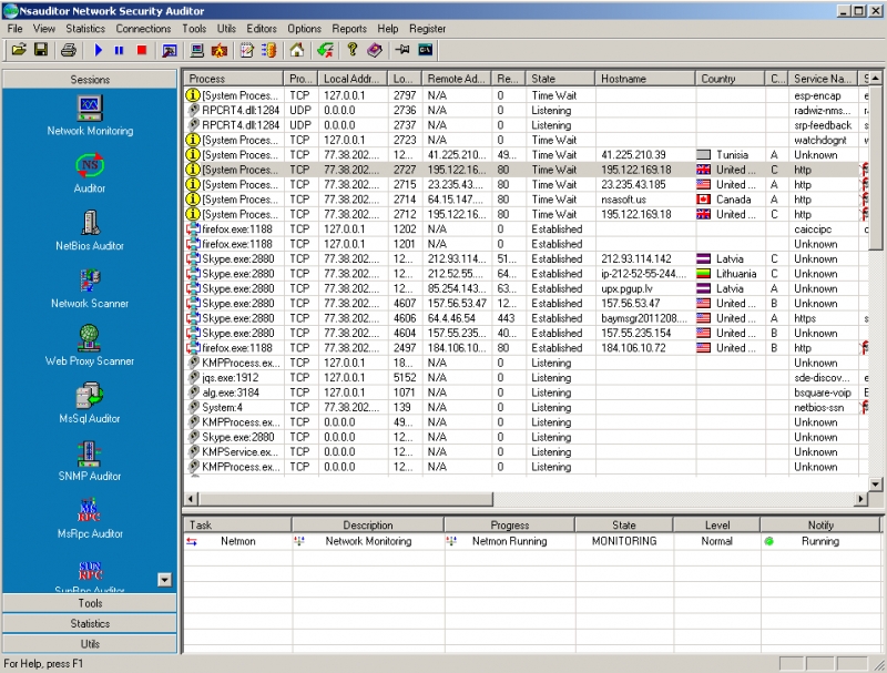 Nsauditor Network Security Auditor 2.9.7