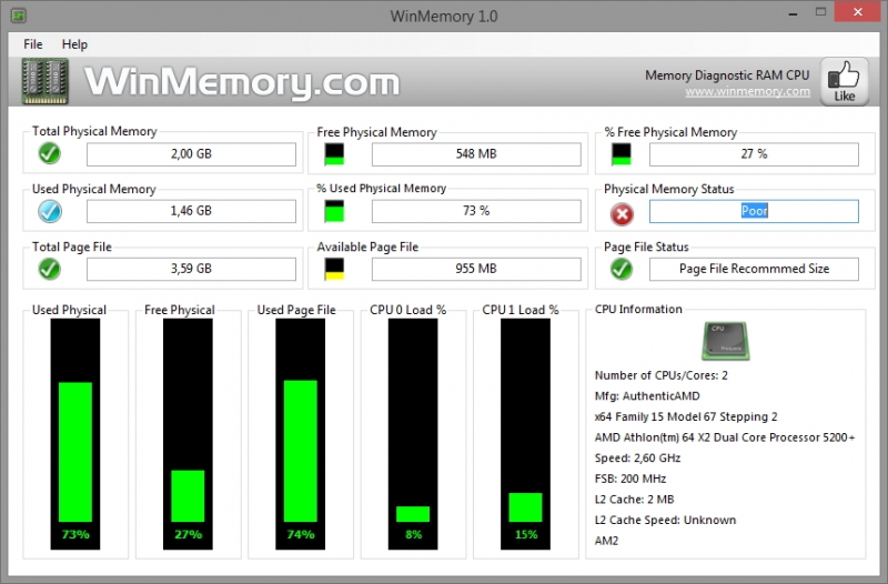 Бесплатные приложения для памяти. Программа для оперативки. Очистка оперативной памяти приложение. Скриншот диагностики ПК. Программная диагностика компьютера.