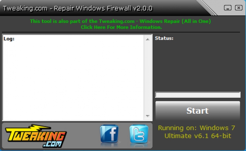 Repair Windows Firewall 2.8.8