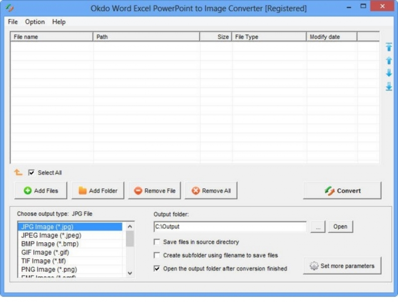 Okdo Word Excel PowerPoint to Jpeg Converter 5.4