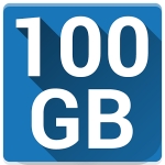 100 ГБ места бесплатно – Degoo для Андроид