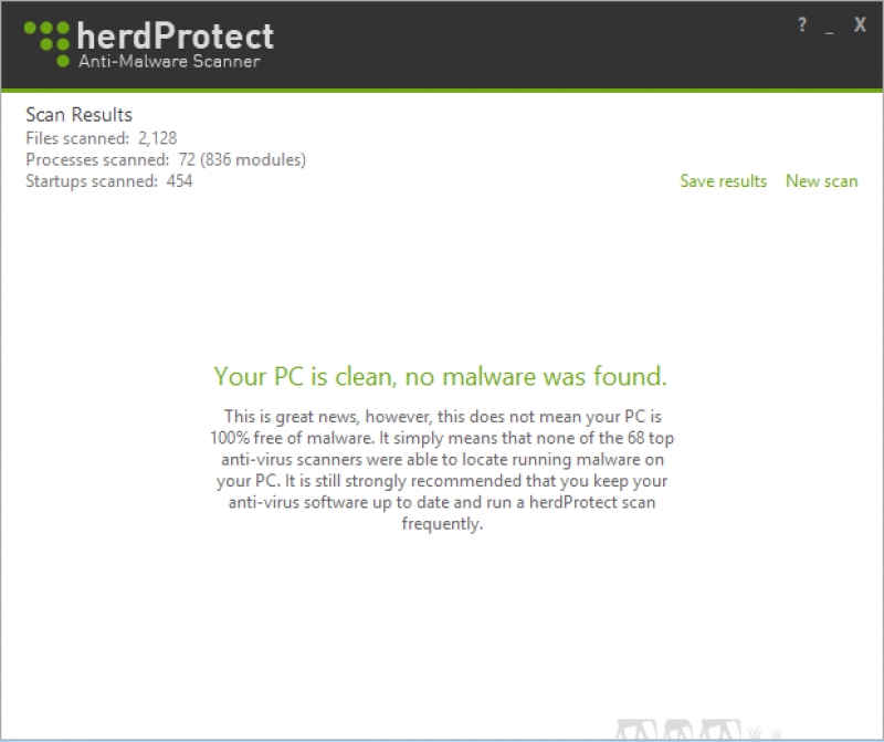 herdProtect Anti-Malware Scanner 1.0.3.9 Beta